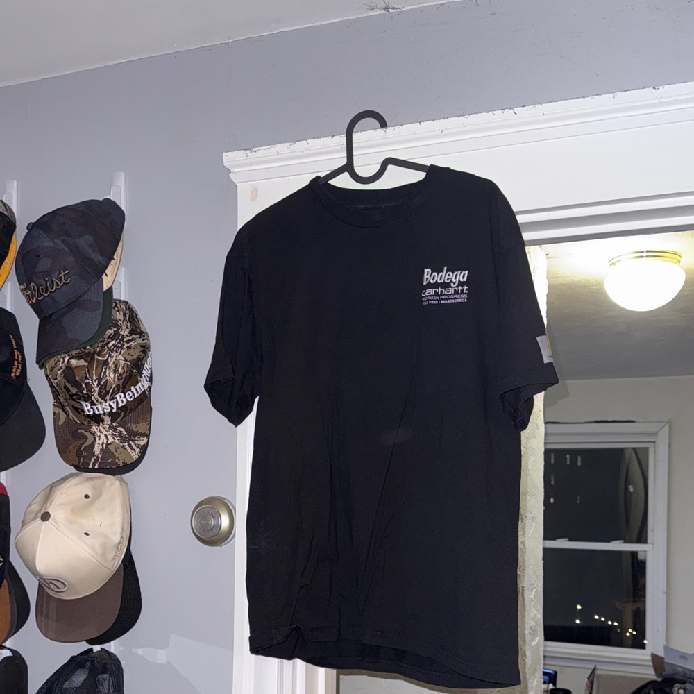 Bodega X Carhartt Black Short Sleeve Tee
